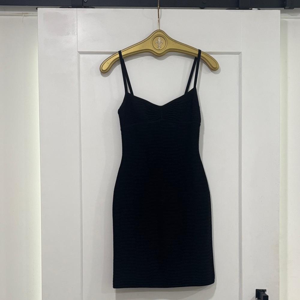 Herve Leger Black Dress